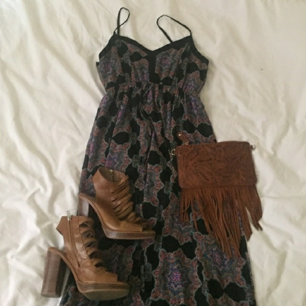 Boho maxi dress